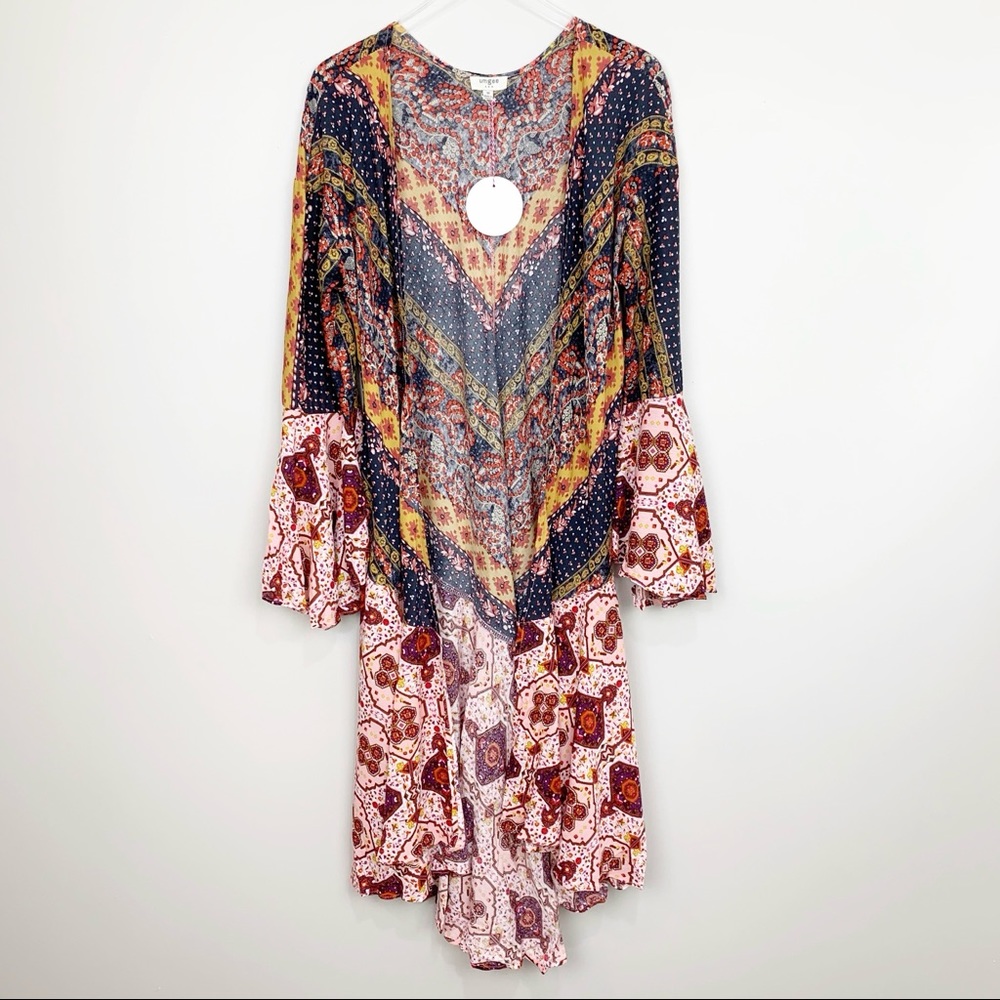 Mysterious Ways Kimono Duster S M L XL 1X 2X Umgee - Picture 7 of 8